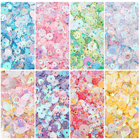 20g/Pack 3-10mm Mixed Style Blingbling Glitter Sequins Heart Star Flower Sequin For Clothing Making DIY Sewing Decor Accessories