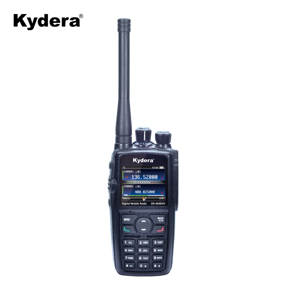 DR-8600UV Dual band DMR two way radio UHF & VHF Ham radio walkie talkie scanner wolkie tolkie