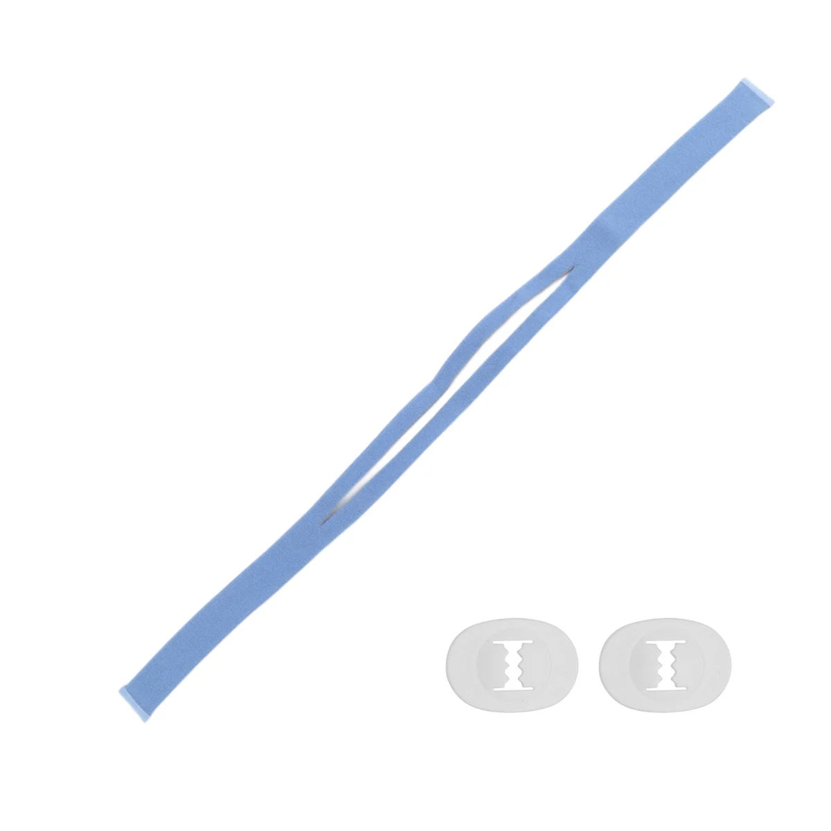 FZFZ 1PCS 교체용 헤드기어 P10 비강 베개 CPAP 마스크 스트랩(조정 클립 2개 포함)