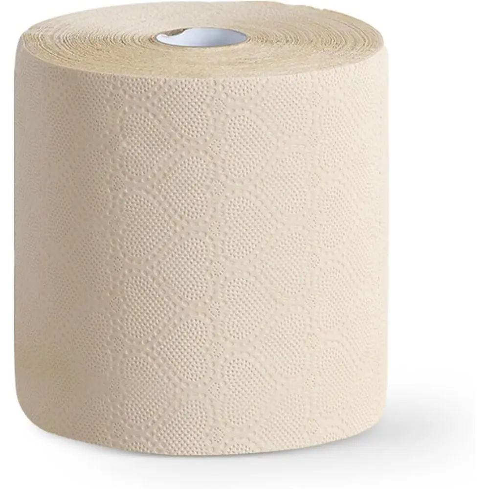 

Jumbo Roll Paper Towels - 300 Sheets, Bulk Kitchen Towels, Disposable Absorbent & Durable Beige Towels