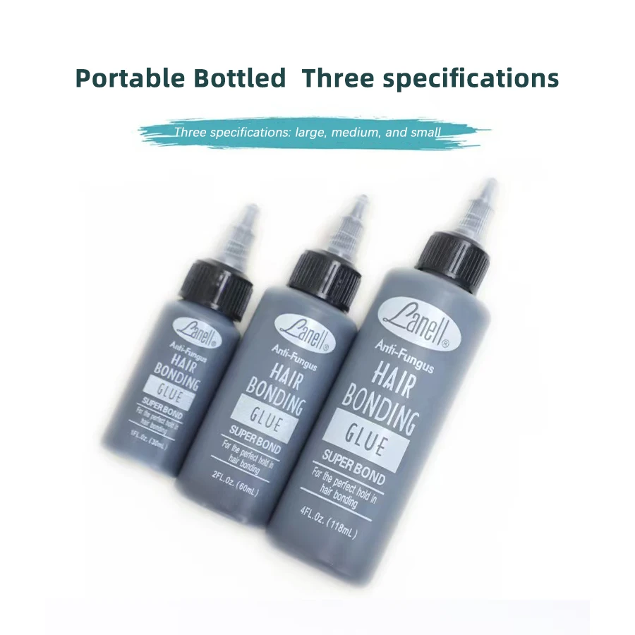 Ikatan Tenun Rambut Hitam Lem Pengikat Rambut Antijamur Tahan Air Ikatan Super untuk Lem Renda Pengikat Rambut Yang Sempurna