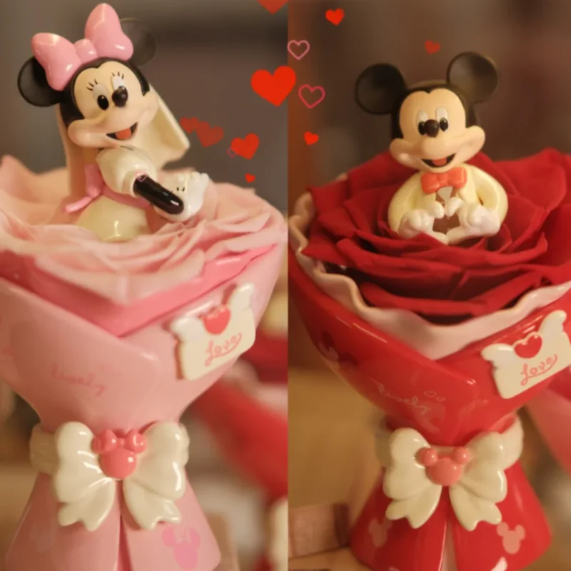 

Новый Disney Cute Pals Cp букет слепая коробка серии модная игра Микки и Минни настольный Kawaii автомобильный орнамент подарок