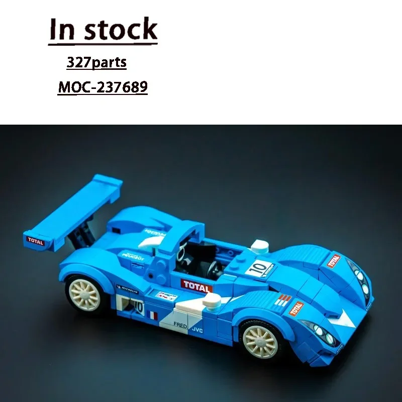 MOC-237689 جديد B98 الكلاسيكية الرياضية سباق السيارات بنة نموذج، 166 أجزاء، الأولاد الأطفال عيد ميلاد بناء الالعاب العملاقة هدية