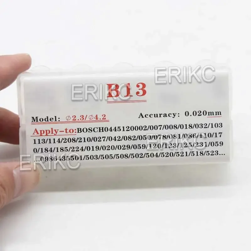 ERIKC B13 50 PCS Valve Shims SIZE 1.400MM-1.580MM Diesel Copper Gasket Washers Thickness FOR BOSCH INJECTOR