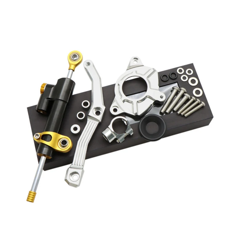 

Титановый кронштейн рулевого демпфера, детали для модификации балансировочного стержня для Kawasaki Z1000 2010-2013, аксессуары для обновления мотоцикла