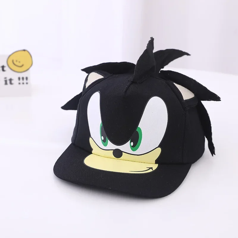 Sonic Children\'s Hat Baseball Cap Hip-hop Hat Outdoor Sunshade Hat Cartoon Animation Fashion Kawaii Men\'s and Women\'s Styles