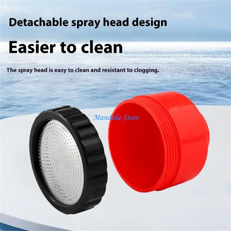 

U2JC Modifiable Watering Nozzle For Bushes 2 Sprinkle Executives ABS Substance Weather Resistant Gardening