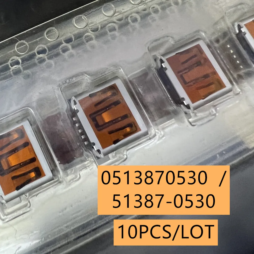 

0513870530 / 51387-0530 MINI B USB2.0 5P conn Original goods 10pcs/lot