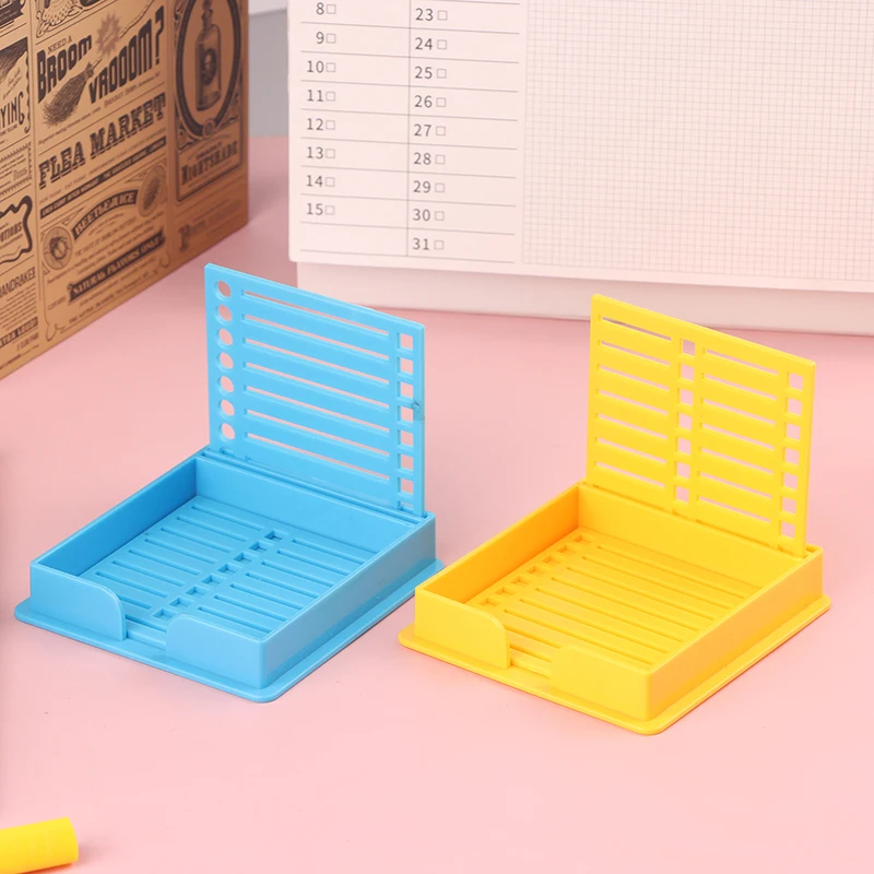 منصات لاصقة منظم الوسادة حامل مذكرة لاصقة منظم الاستنسل مخطط يومي حامل قائمة المهام للطلاب المعلمين