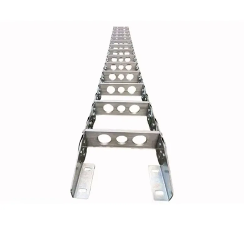 Factory Goods Aluminum Alloy Cable Chain to Protect CNC Machine Tool Steel Drag Chain 4