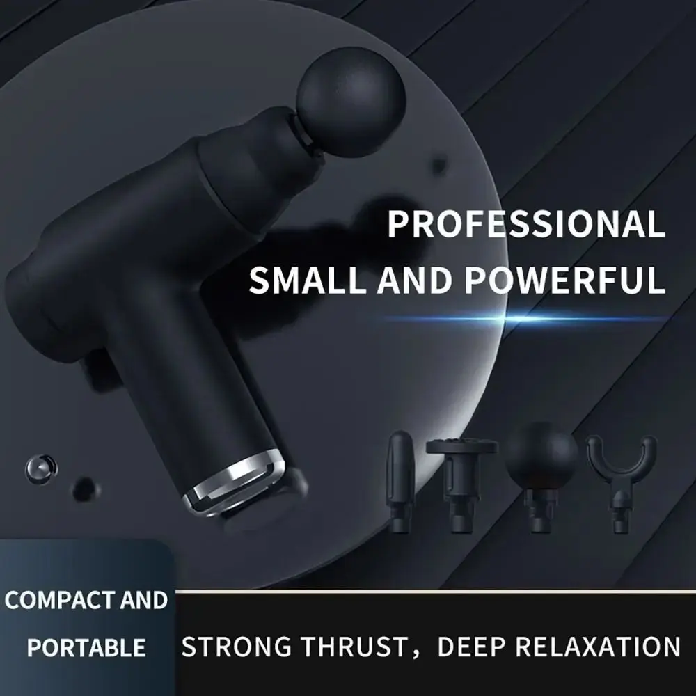 

32 Modes Fascia Massager LCD Display USB Charging Muscle Massage Machine Noise Reduction Body Relaxation