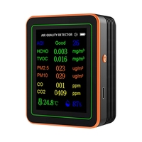 10 In 1 Air Quality Monitor AQI HCHO TVOC PM2.5 PM10 CO CO2 Temperature&Humidity Tester Carbon Dioxide Detector