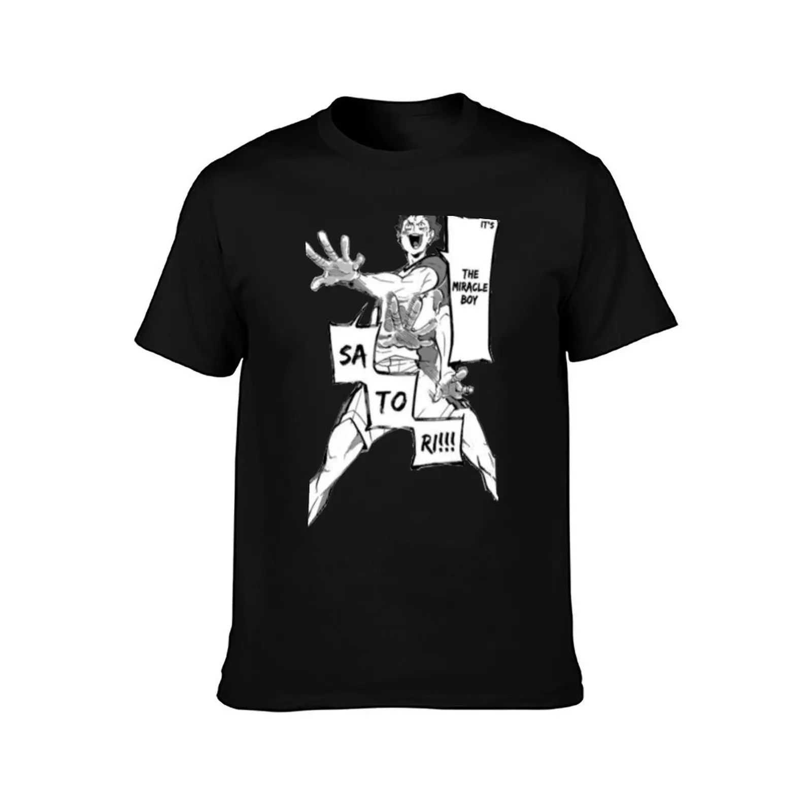 miracle boy T-Shirt Heavy Duty Casual Work Tee T-Shirt