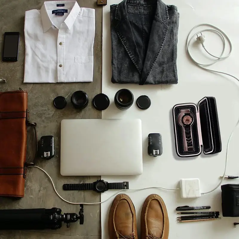 PU Leather Watch Organizer Box Vintage Jewelry Storage Watch Case For Men Women Best Gift Box Display Boxes