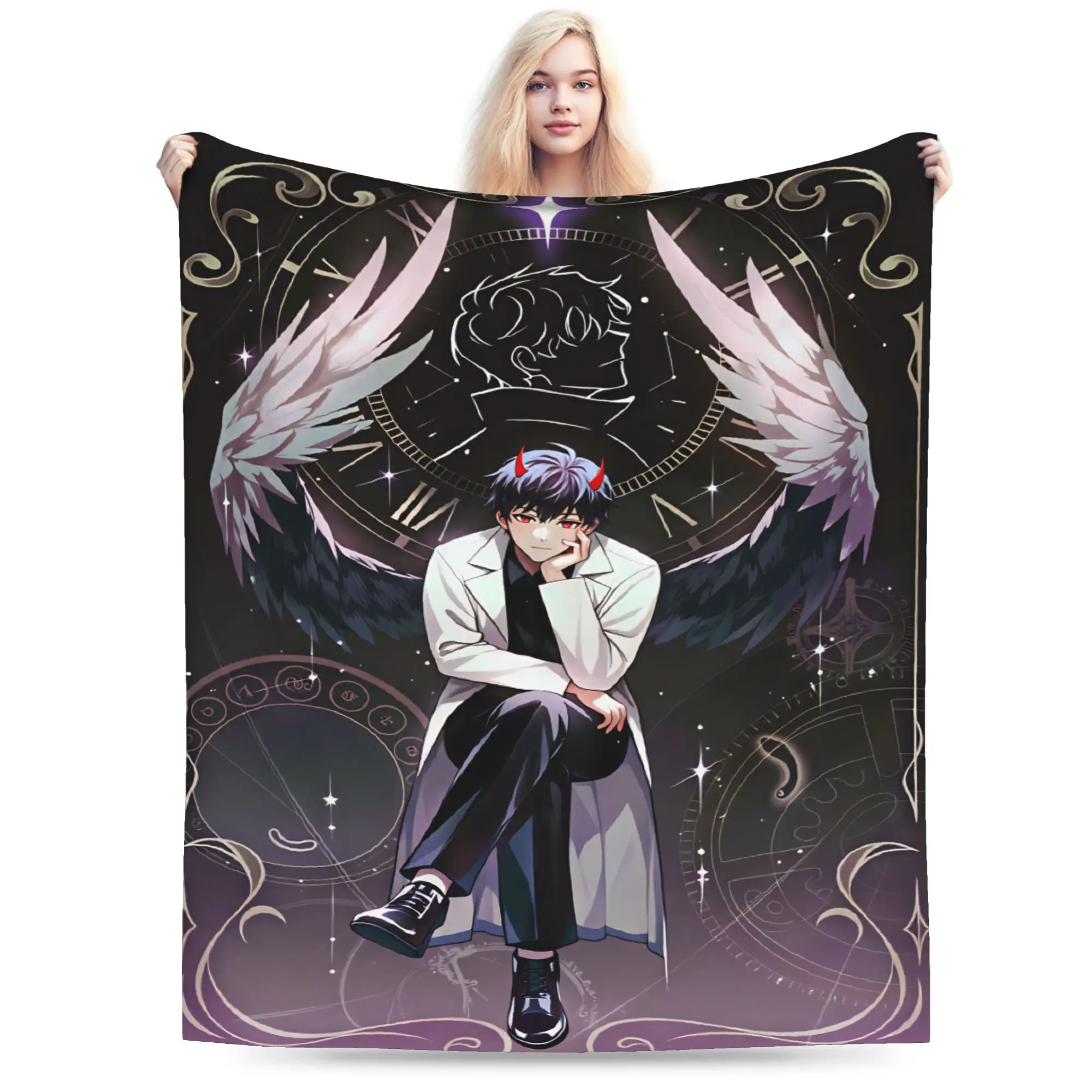 Comfortable Throw Blanket Travel Omniscient Readers Viewpoint Blankets  Flannel Bedspread For Living Room Funny Sofa Bed Cover