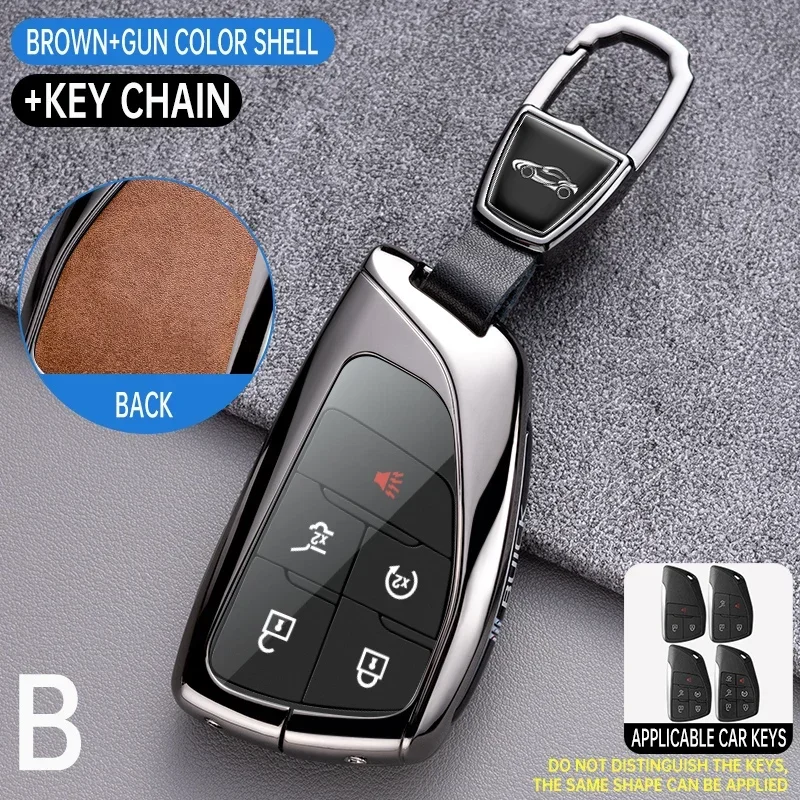 

Car Key Case Cover for Buick Avenir Envision S 3 4 5 Button Keyless Entry Smart Key Protective Shell