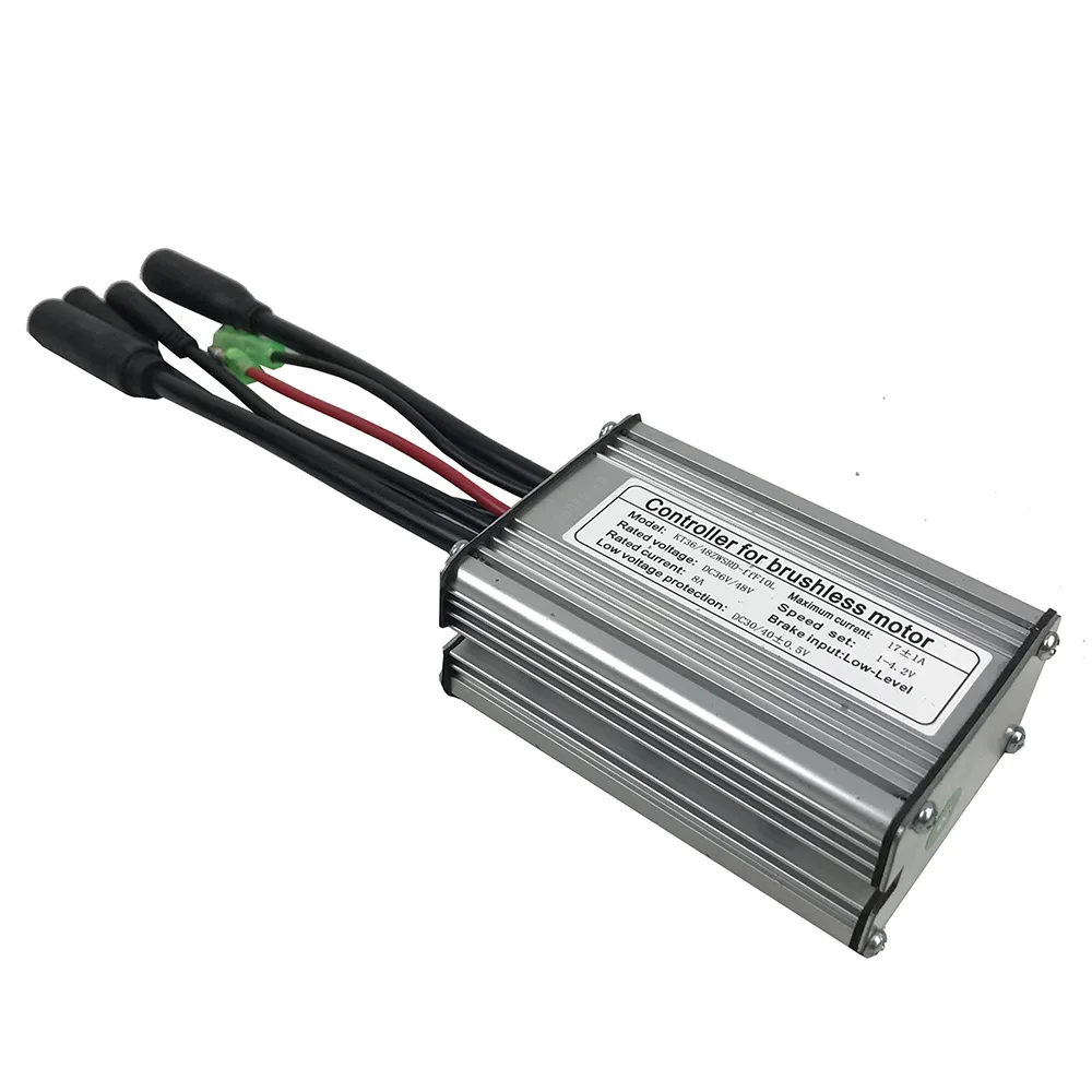 Quantum controller 36V/48V17A waterproof connector with light cable, suitable for bicycles