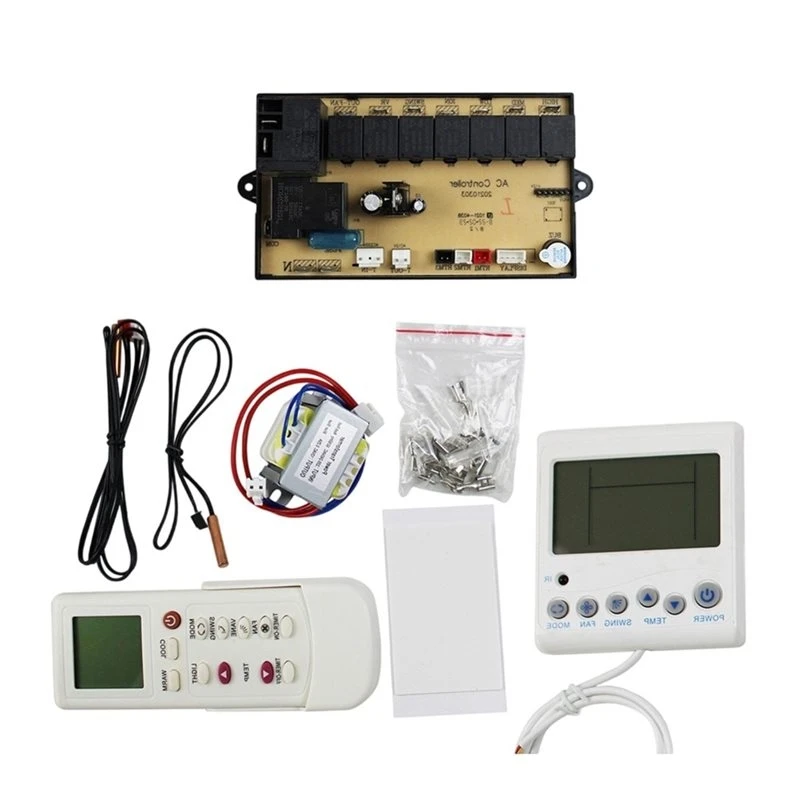 A01M-QD-U12A AC PCB Control Board Universal Air Conditioner Replacement Parts System For Cabinet Models