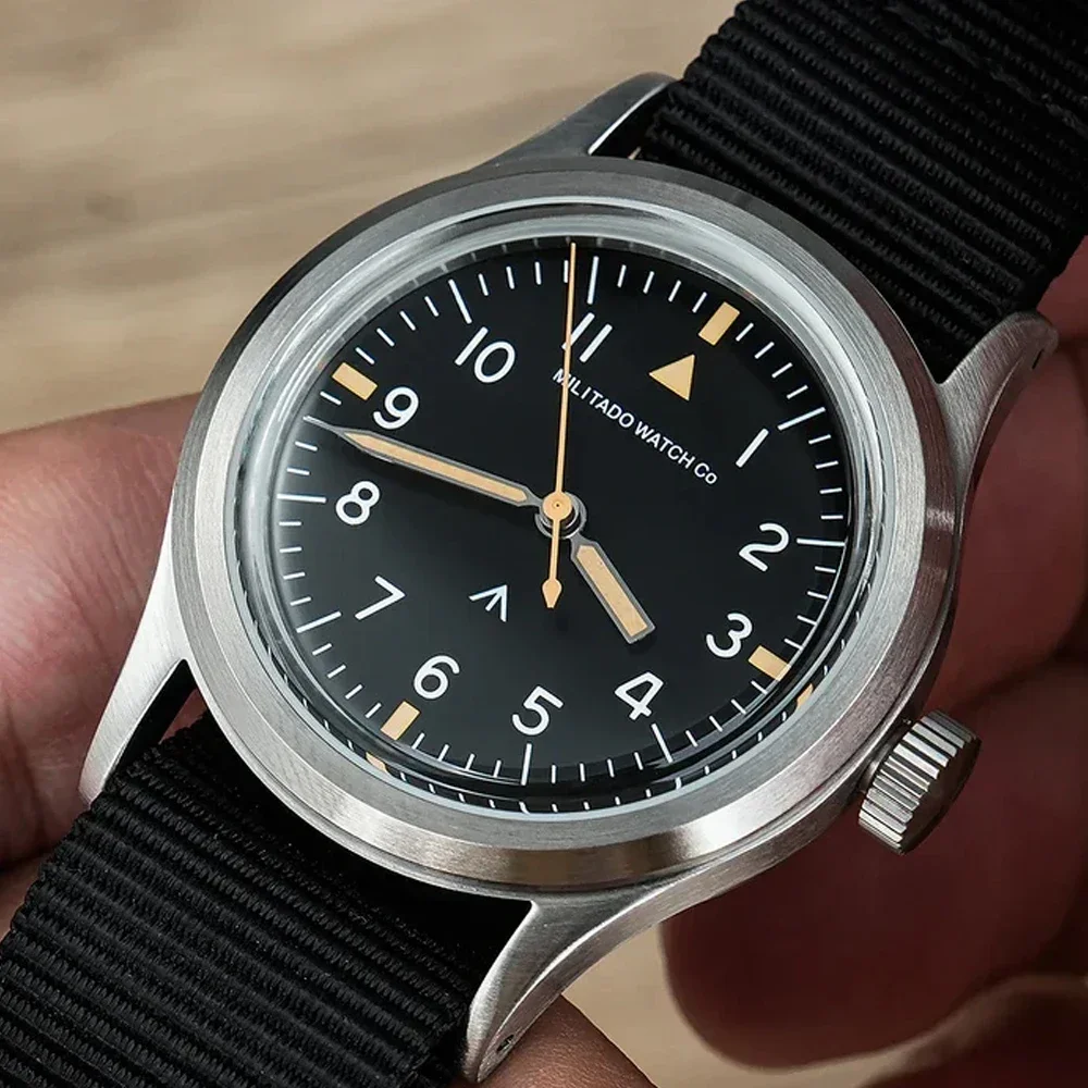 Militado ML13 Watch Miyota Super 2035 Quartz Movement Watches K1 Crystal Luminous 100m Waterproof Stainless Steel Wristwatch image 3