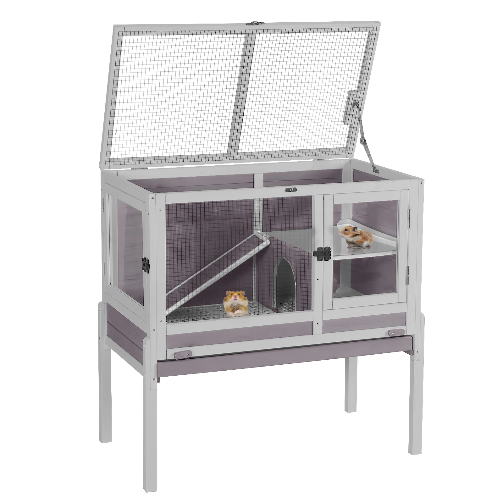 

Деревянная клетка для хомяка | Анти-Чевательный дизайн