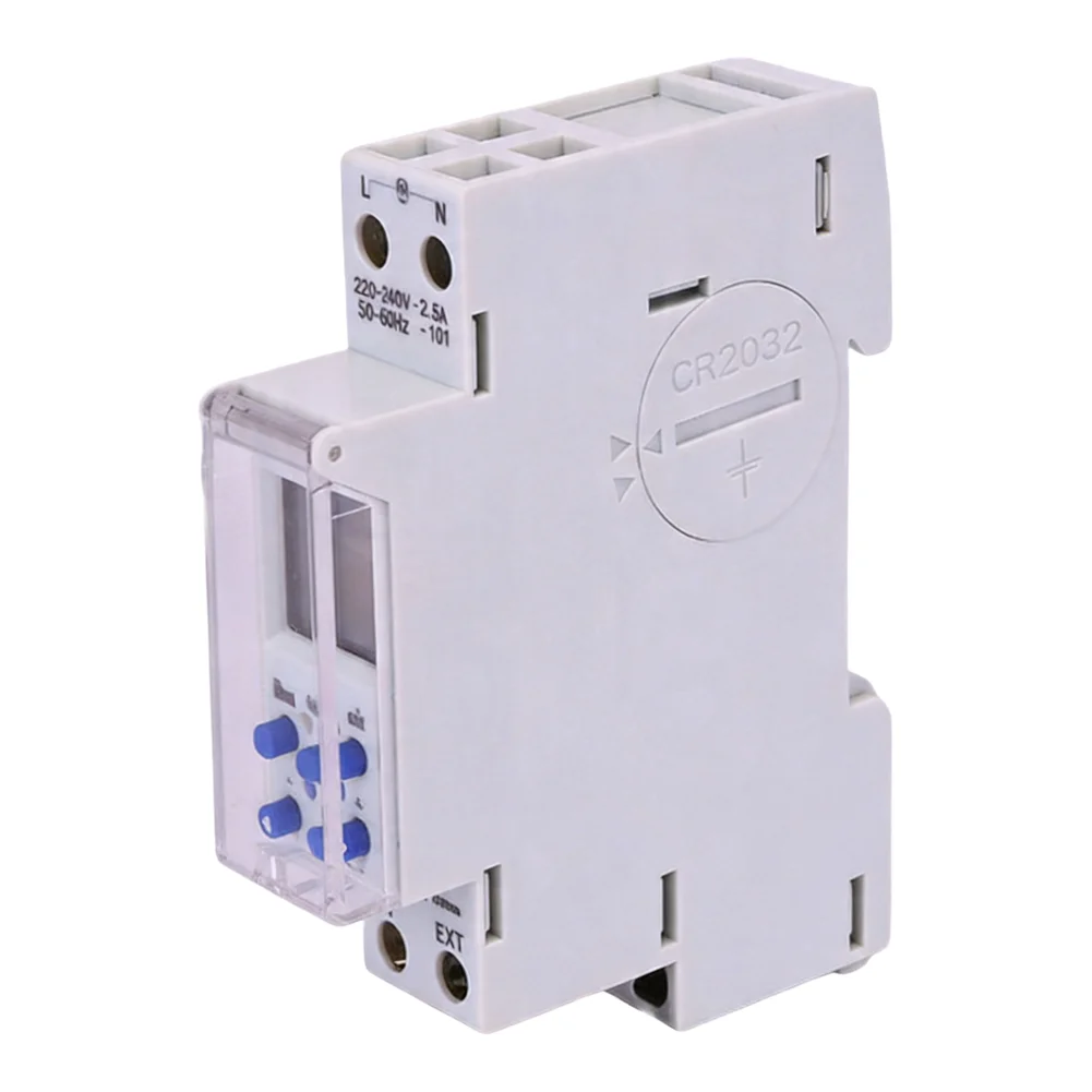 

TM610 Programmable Dual Channel Timer Switch with LCD Readout for DIN Rail Use in 24V to 240V ACDC Installations