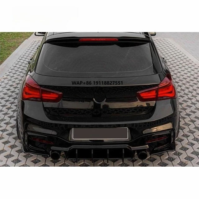 

For 1 Series Body Kit F20 LCI Rear Bumper Body Kit F20 LCI Rear Bumper with Diffuser