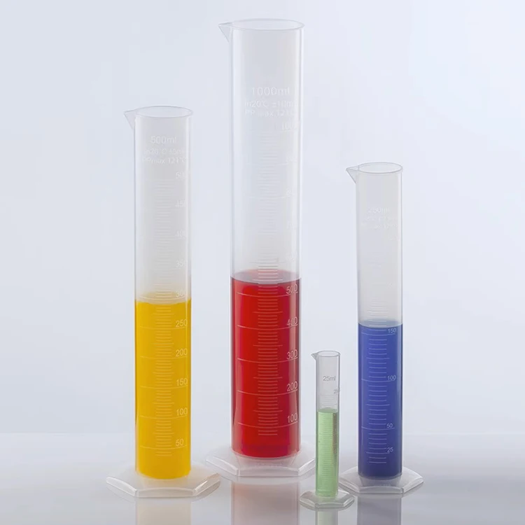 25ml 100ml 500ml 1000ml Graduated round Borosilicate Laboratory volumetric Cylinders Glass/plastic measuring Cylinder