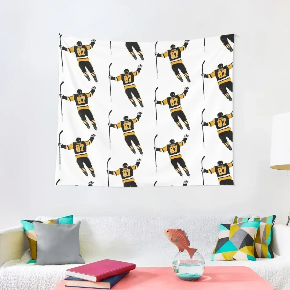 

Sidney Crosby Tapestry House Decoration Bedroom Decor Aesthetic Room Decor Cute Tapestry