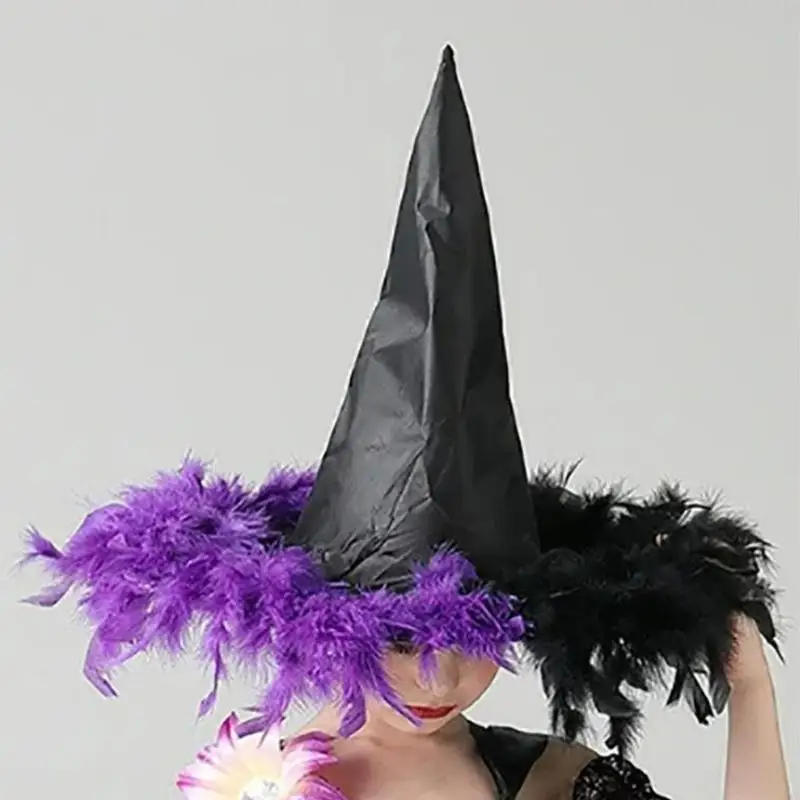 N5KB Halloween Women Witches Mũ cho trang phục Halloween Trang phục trang phục Phụ kiện