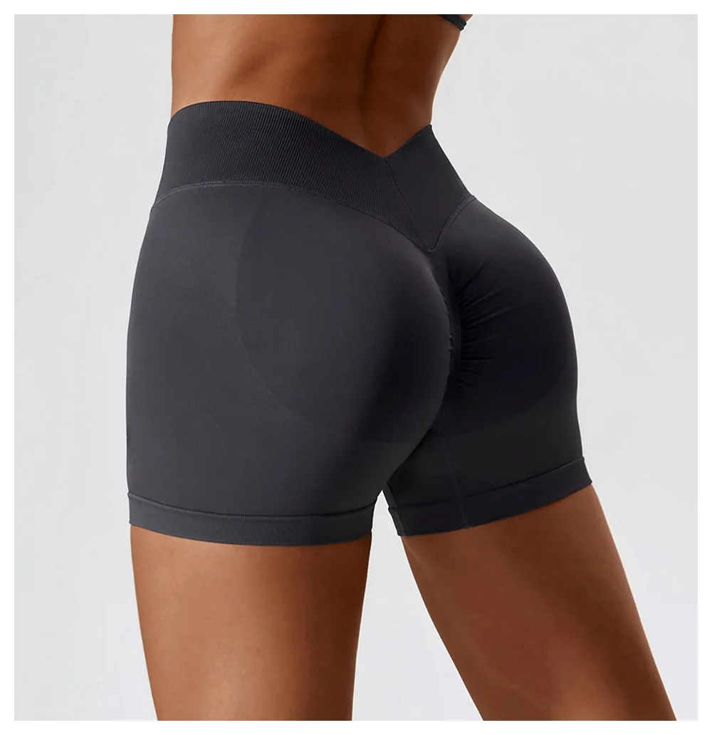 Pantalones cortos de Yoga para mujer, traje de gimnasio, Scrunch Butt, entrenamiento físico, mallas de cintura alta, ropa de gimnasio para mujer, pantalones cortos de ciclismo, pantalones cortos deportivos