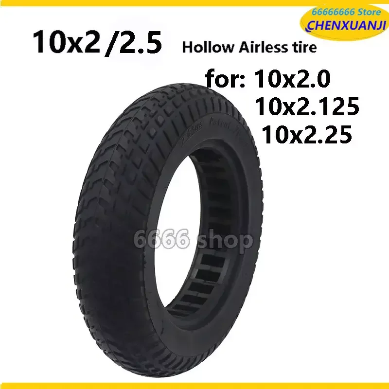 10 Inches Modified Tire for Xiaomi M365 Scooter Reinforced Stable-proof Outer tyre M365 PRO 10*2 Solid Tire