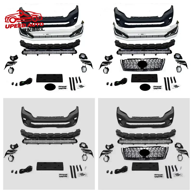 Suitable for bumper assembly Toyota Prado 2010-2017 modified New style Front surround Grille Body kit Car Accessories