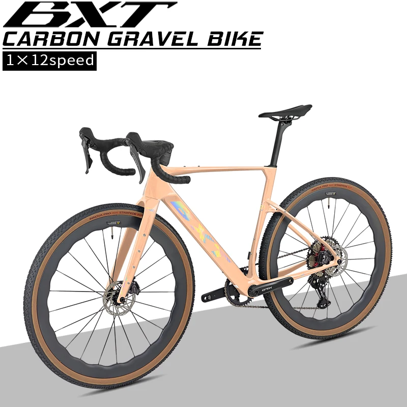 BXT T700 Carbon Front Fork T1000 Carbon Frame 50mm Depth Carbon Wheels Cycling Components