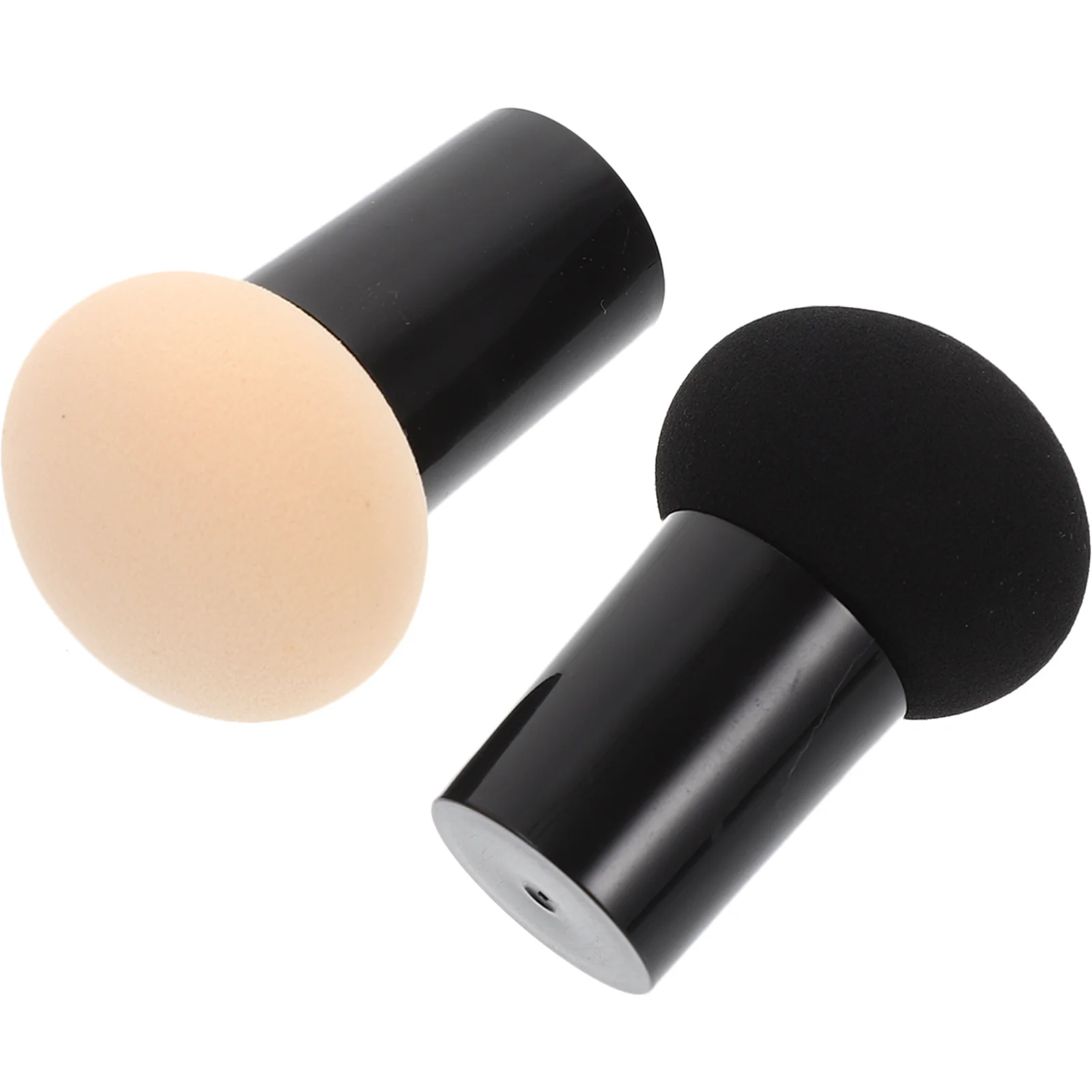 2 szt. Wygodne gąbeczki do makijażu, do podkładu, kremu, różu, pudru sypkiego, do codziennego użytku, małe rozmiary.