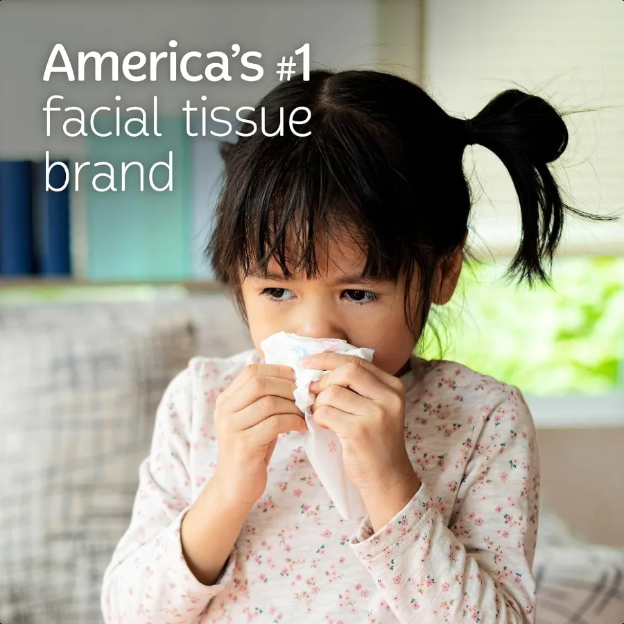 Trusted Care Facial Tissues 3 Flat Boxes 160 Tissues per Box 2Ply 480 Total Packaging May Vary