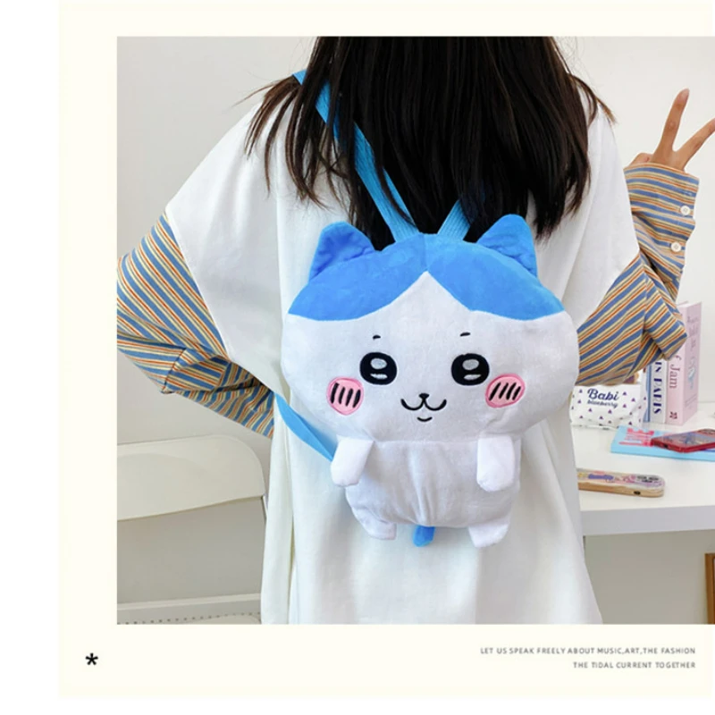 Chiikawa Giyi Usaki Xiaohachi Japanese Anime Cute Backpack Kawaiika Plush Messenger Bag Girl Christmas Birthday Gift