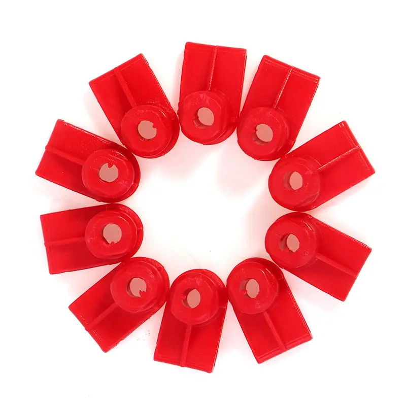 10Pcs Random Color Plastic Bumper Clip Wing Mounting Grommet Nuts Screws for Opel Vauxhall Bumper Clip car accessories interior