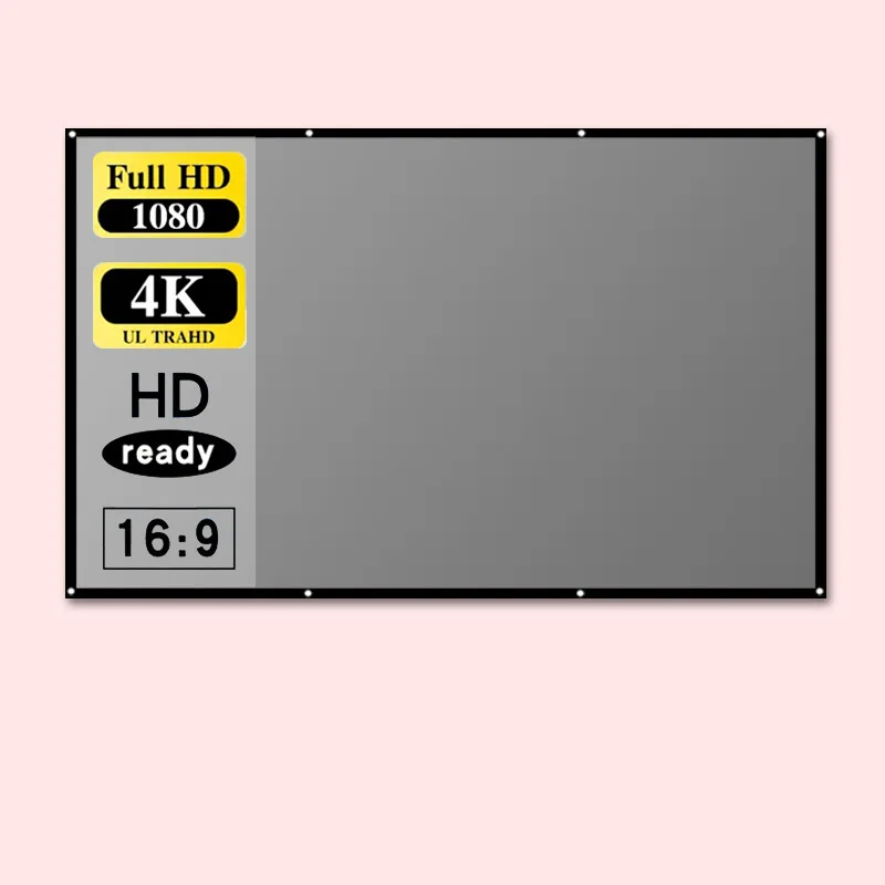 

Metal anti glare screen 30-133 inches, foldable for easy storage, easy to install without drilling, suitable for outdoor use