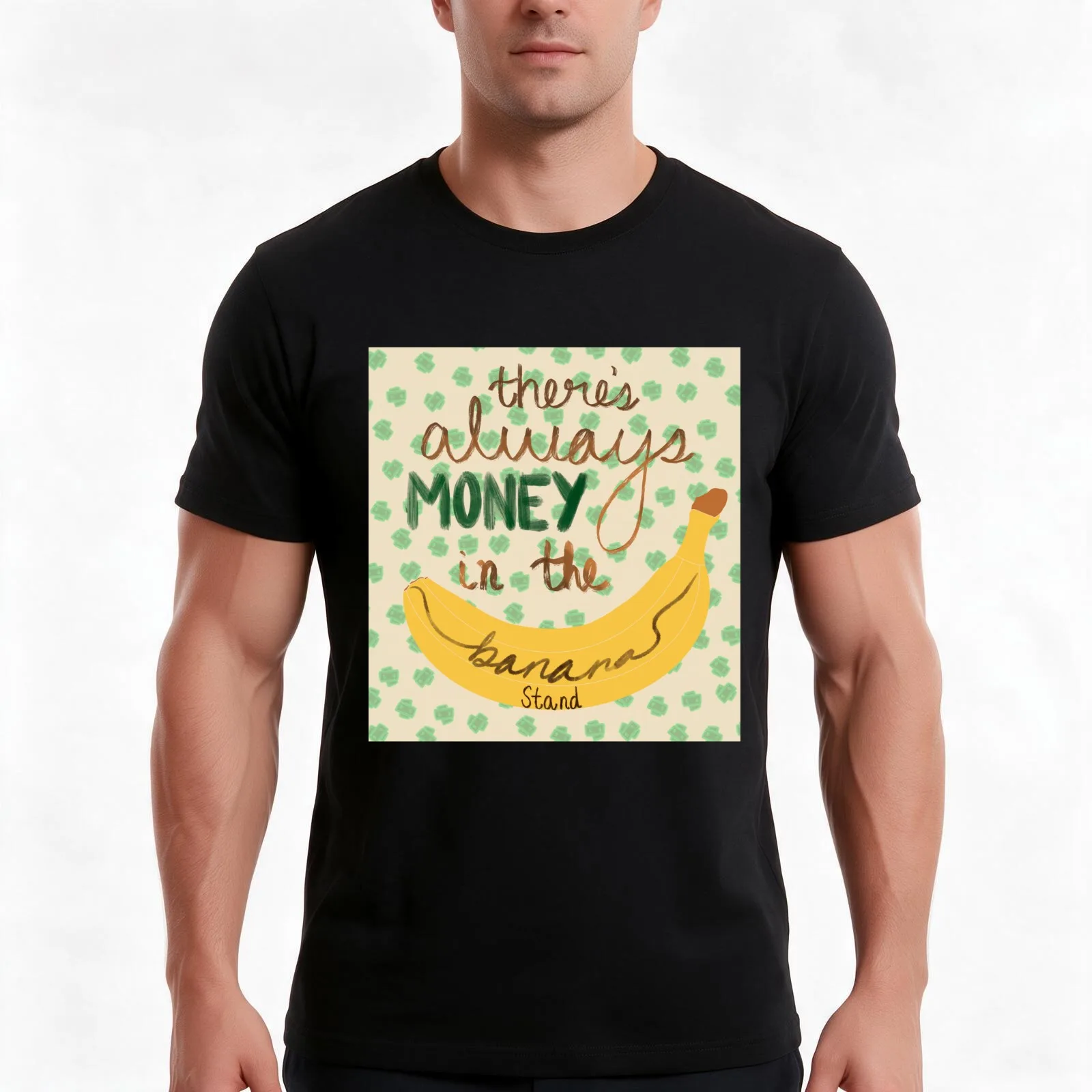Banana Stand Arrested Development Design T-Shirt Summer Casual Cotton Tee Oversized Streetwear Tops Vintage Graphic Print