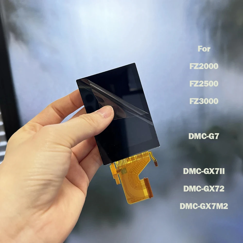 Panel de pantalla LCD para Panasonic Lumix FZ2000 FZ2500 FZ3000 DMC G7 GX7II GX72 GX7M2 pieza de cámara digitalizadora de pantalla táctil