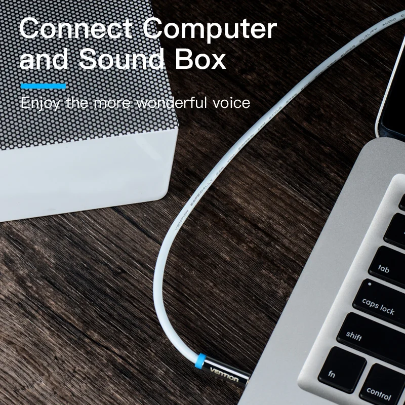 Vention RCA Jack Cable 3.5mm Jack to 2 RCA Audio Cable 2m 3m 5m10m 2RCA Cable For Edifer Home Theater DVD rca to 3.5mm Aux Cable