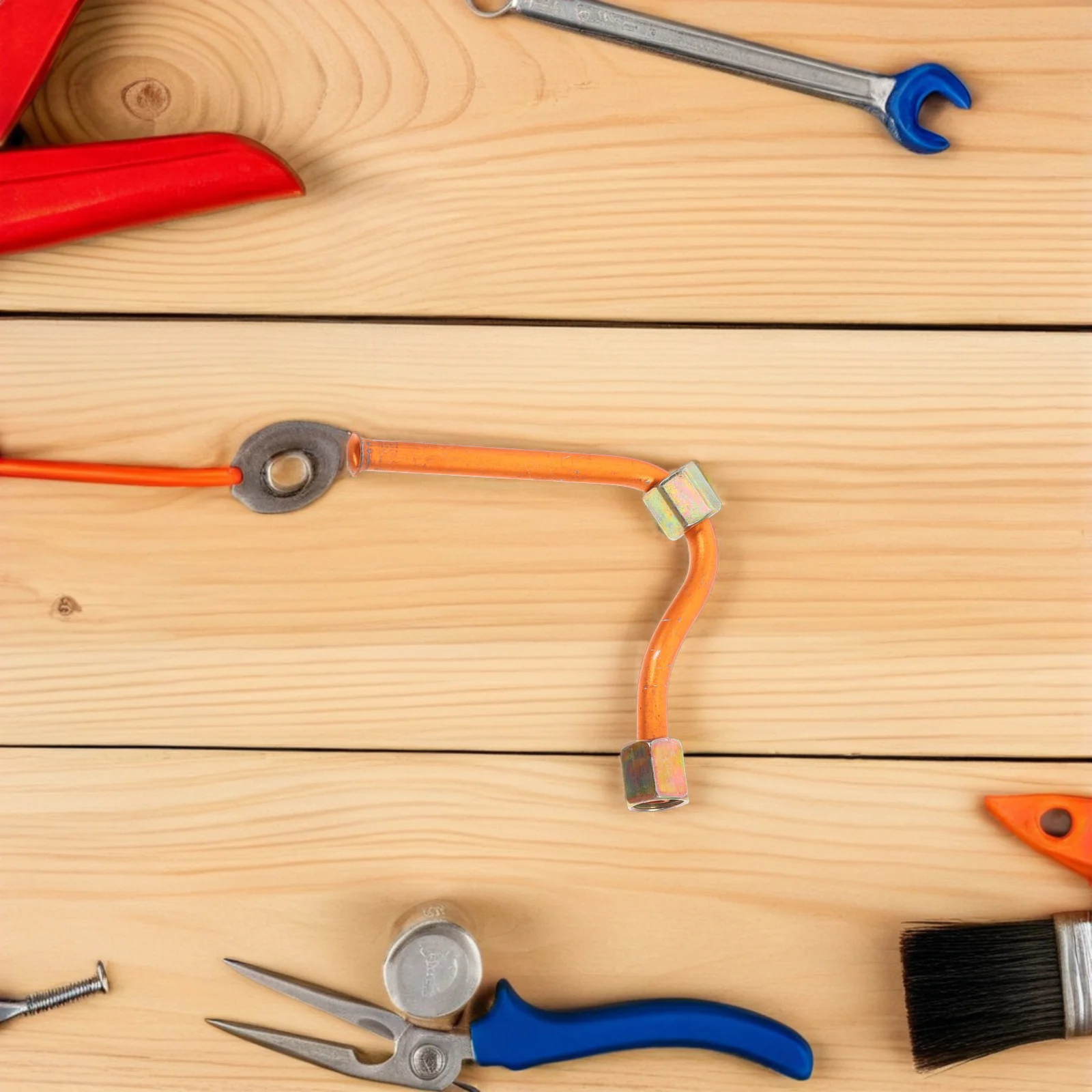 

Air Compressor Exhaust Tube Aluminum High Pressure Air Pipe For Replacement Compatible With Various Models Durable