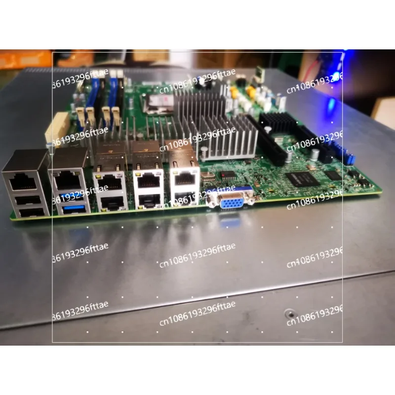 X10SLH-N6-ST031 Integrated X540 chip with 6 electrical ports, supports E3-V3 DDR3 memory