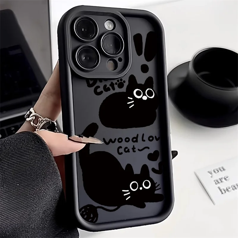 Casing ponsel potongan lucu untuk Samsung S25 S24 Ultra S25 S24 Plus S24 S22 Pro S23 S22 Ultra S20 S21 S23 FE A55 A33 penutup pelindung
