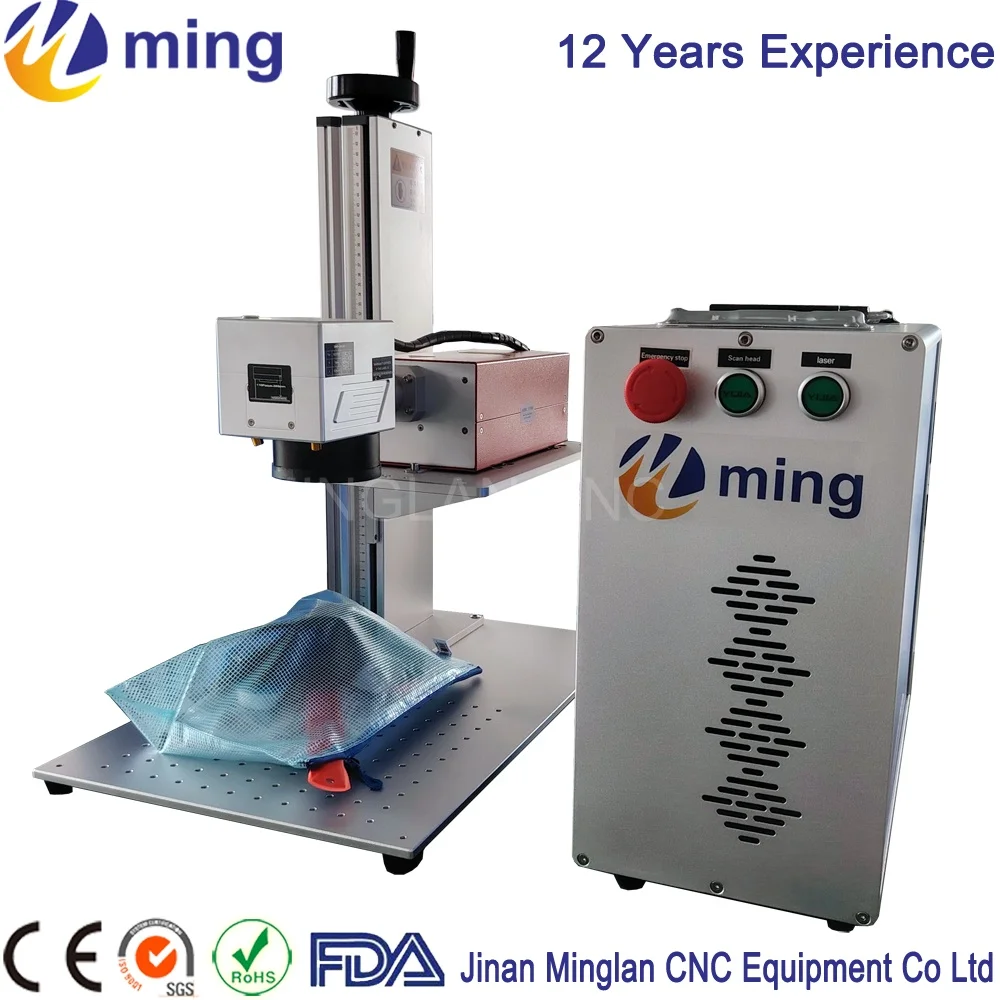 

UV 3W 5W 10W Laser Marking Machine Fiber UV 355nm Non-Metal Engraver for Glass/Wood/PVC/Metal/Plastic Leather