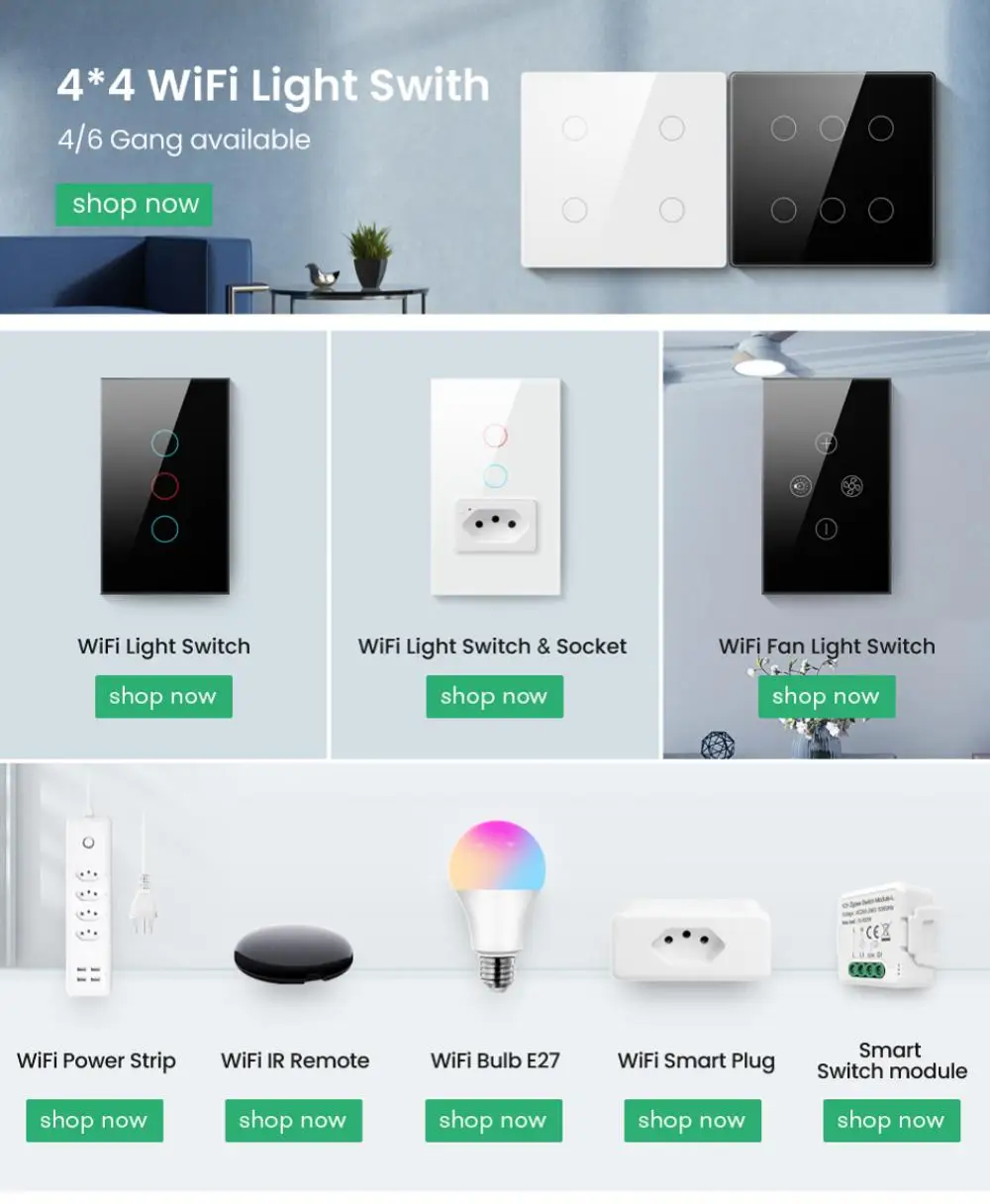 توقيت الحائط البرازيلي Tuya WiFi 16A، مفتاح مقبس الإضاءة الذي يعمل باللمس، جدول التحكم عن بعد ووظيفة الحساب #4