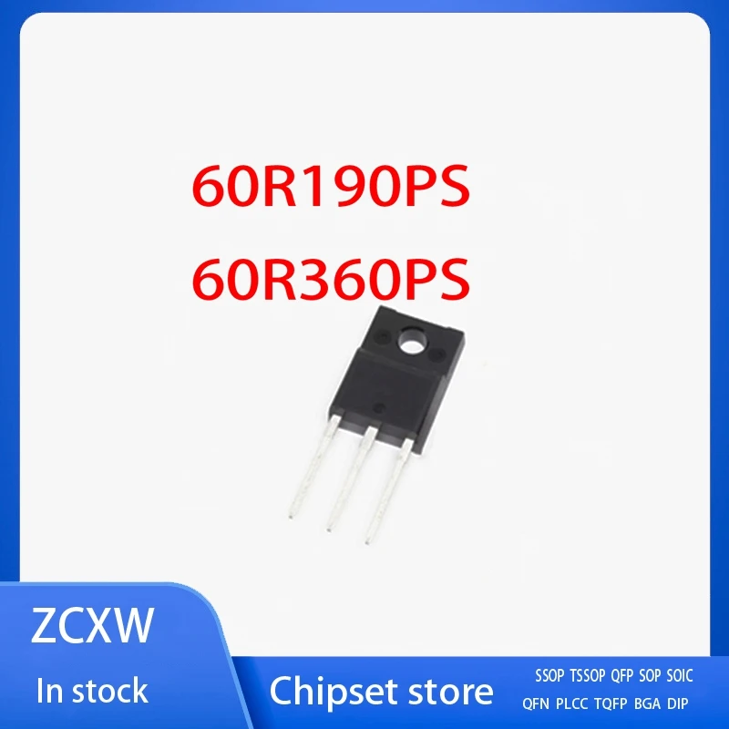 

10 шт./лот 60R190PS MMSF60R190PTH 60R360PS MMSF60R360PTH TO-220F