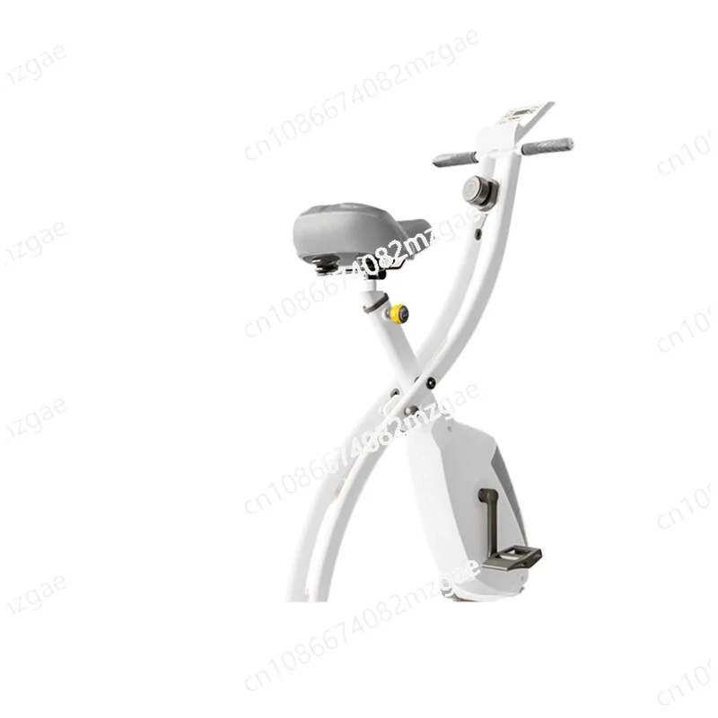 

Indoor fat-burning iron man spinning bicycle foldable