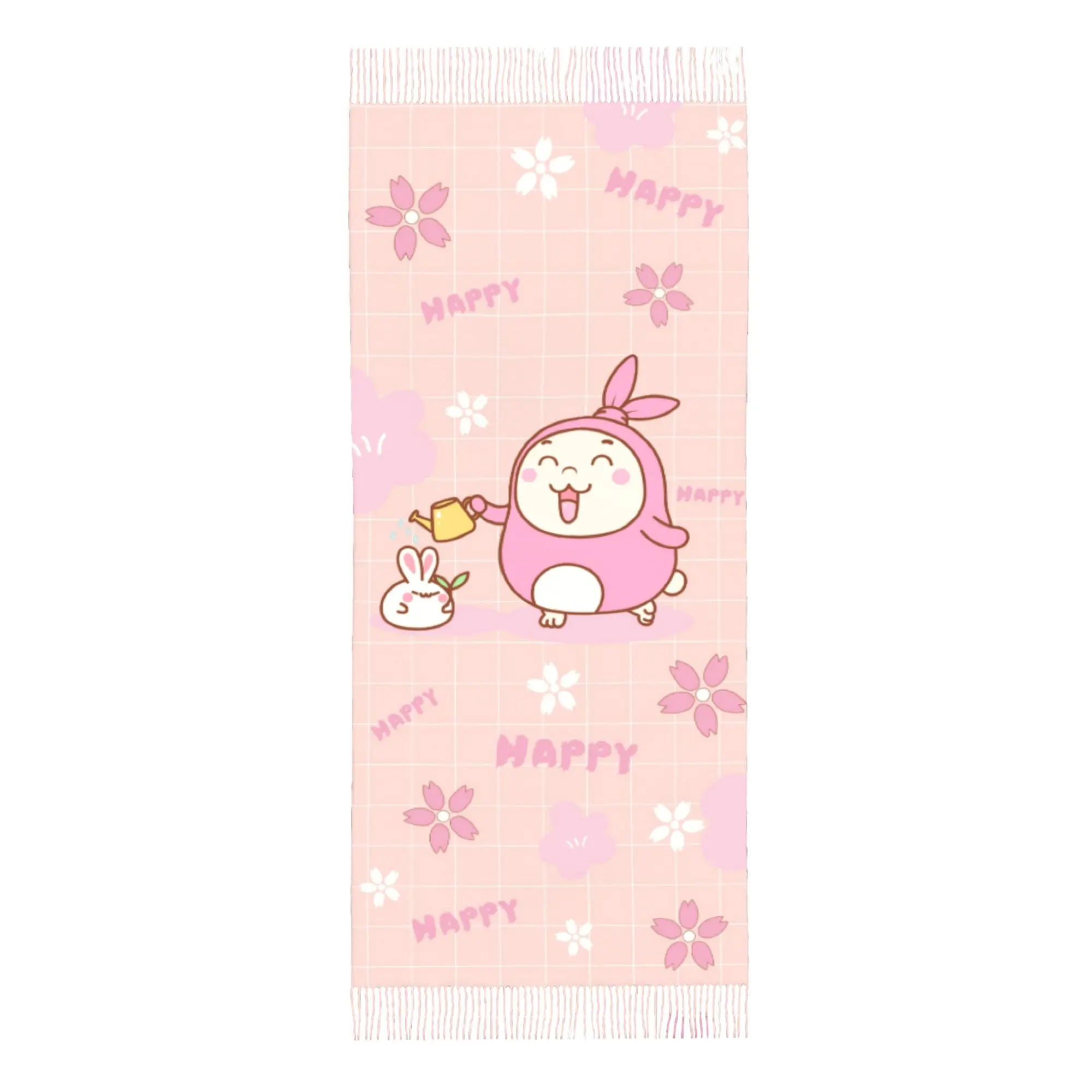 Happy TooTassel Scarf L-Love Raw Materials Fall New Integrated Warmth Gifts Shawls