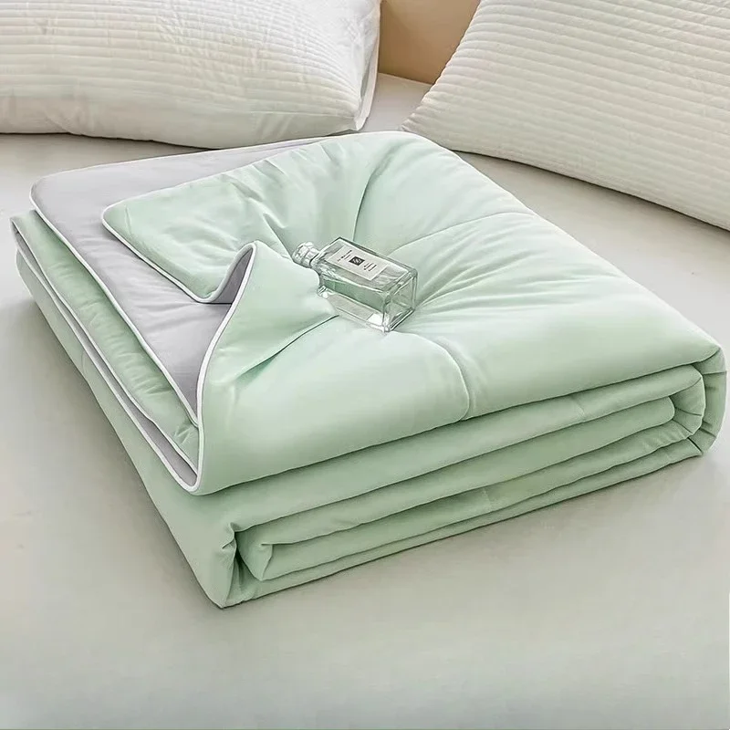 

Ice Silk Summer Cool Quilt Cool Silk Air Conditioner Class A Mother-child Grade Summer Thin Model